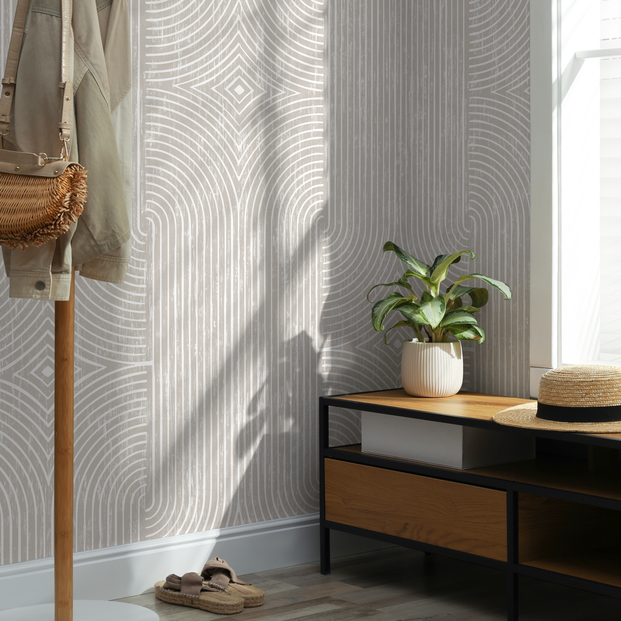 Peel And Stick Wallpaper For Entryway | ONDECOR – ONDECOR.COM