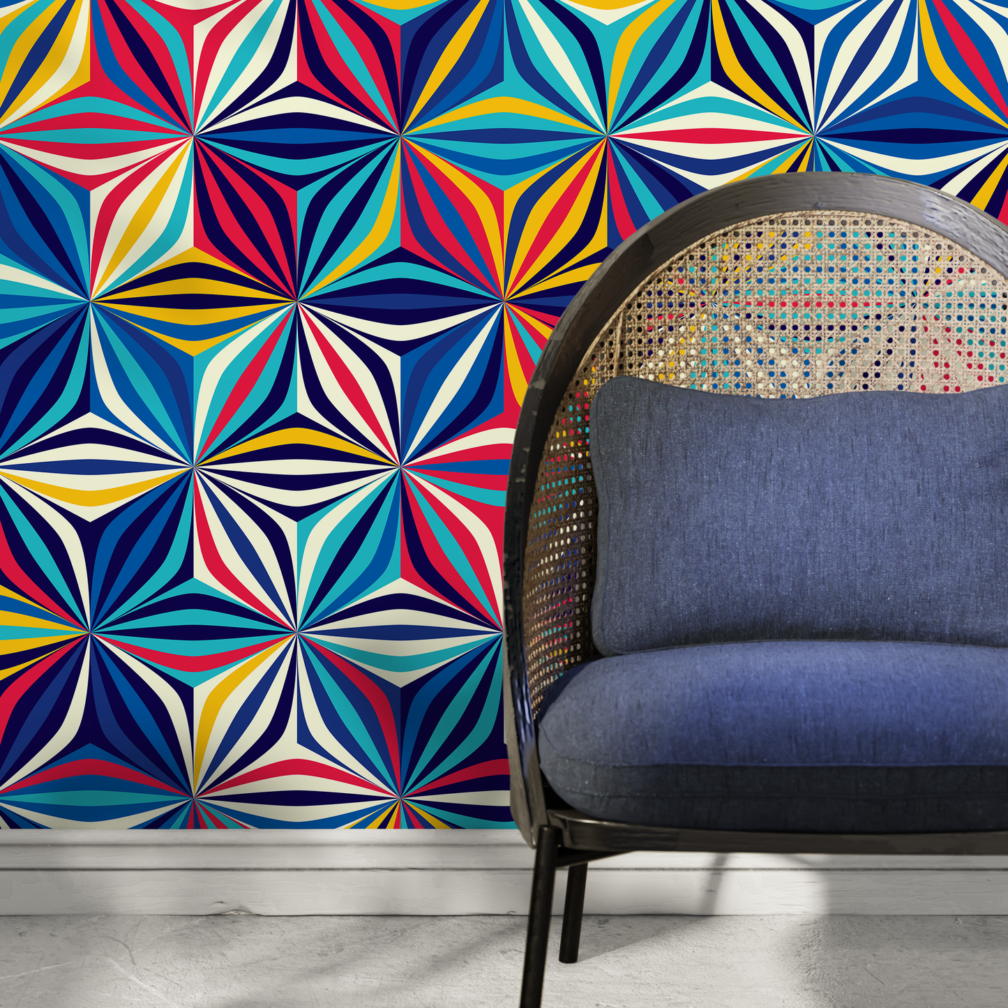 Removable Wallpaper Scandinavian Wallpaper Temporary Wallpaper Eclectic Wallpaper Peel and Stick Wallpaper Wall Paper - A865