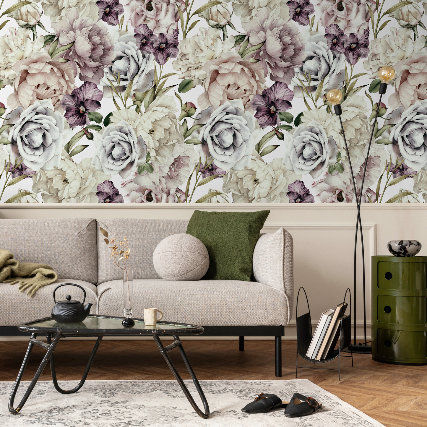 Papel tapiz extraíble, papel tapiz autoadhesivo, decoración de pared, decoración del hogar, arte de pared imprimible, decoración de habitación, impresiones de pared - B185