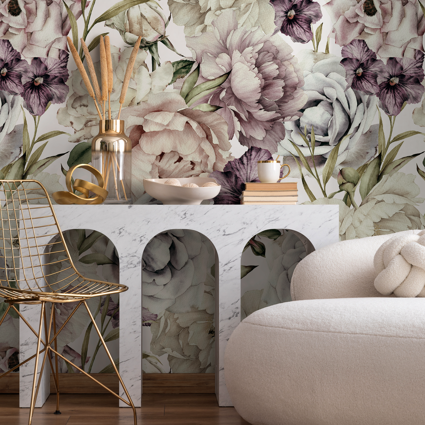 Papel tapiz extraíble, papel tapiz autoadhesivo, decoración de pared, decoración del hogar, arte de pared imprimible, decoración de habitación, impresiones de pared - B185