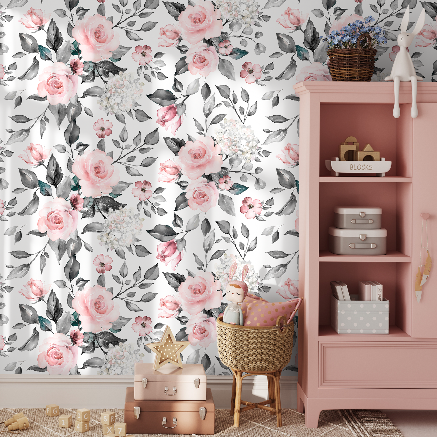Papel tapiz autoadhesivo, papel tapiz removible, decoración de pared, decoración del hogar, arte de pared imprimible, decoración de habitación, impresiones de pared, tapiz - B413