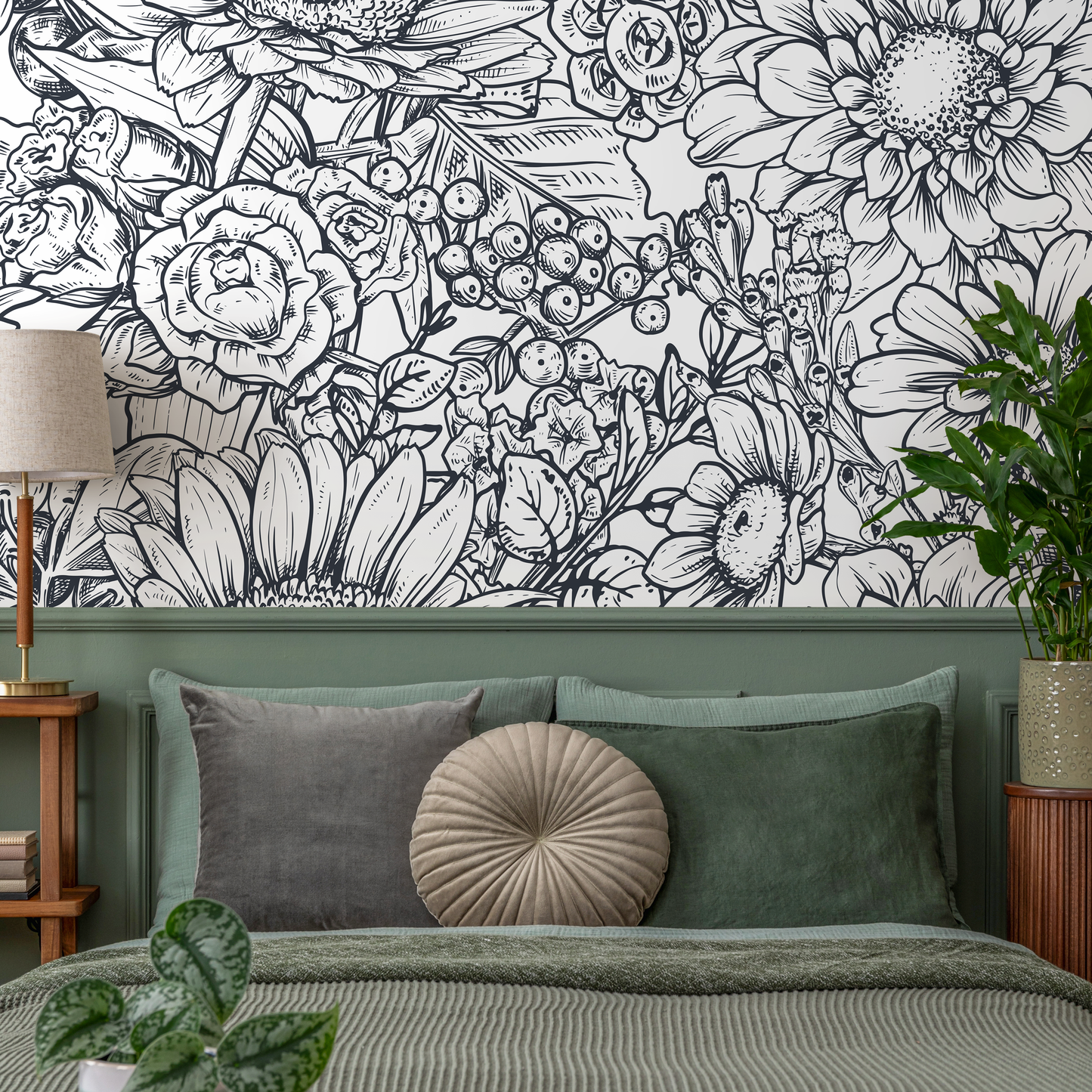 Papel tapiz extraíble, papel tapiz autoadhesivo, decoración de pared, decoración del hogar, arte de pared imprimible, decoración de habitación, impresiones de pared - B461