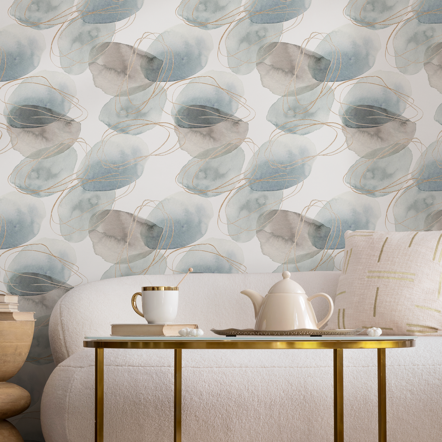 Papel tapiz autoadhesivo, papel tapiz removible, decoración de pared, decoración del hogar, arte de pared imprimible, decoración de habitación, impresiones de pared, tapiz - B510