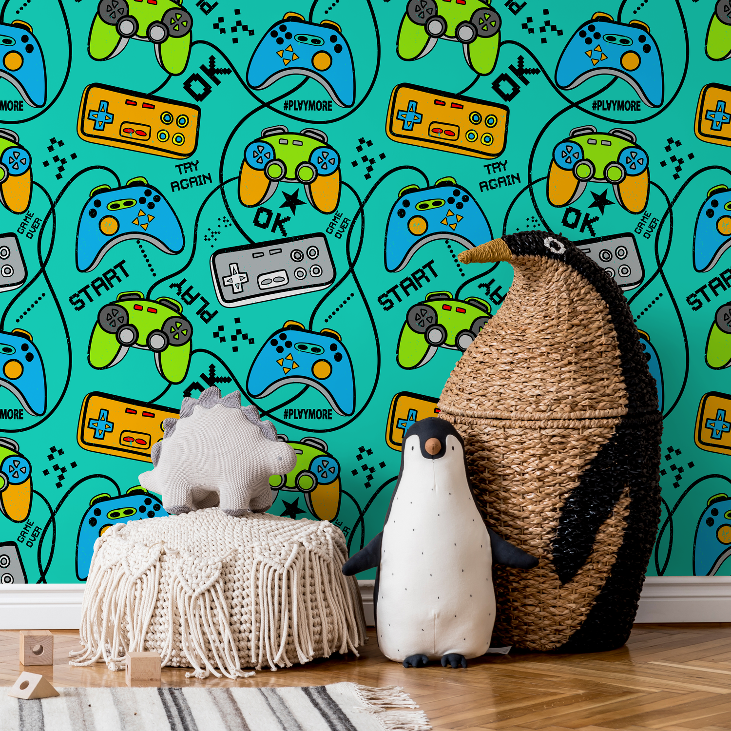 Papel tapiz extraíble, papel tapiz autoadhesivo, decoración de pared, decoración del hogar, arte de pared imprimible, decoración de habitación, impresiones de pared - B526