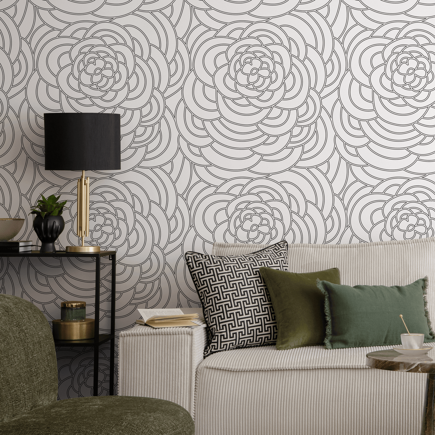 Papel pintado autoadhesivo, papel pintado extraíble, decoración de pared, decoración del hogar, arte de pared imprimible, decoración de habitación, impresiones de pared, tapiz - B609