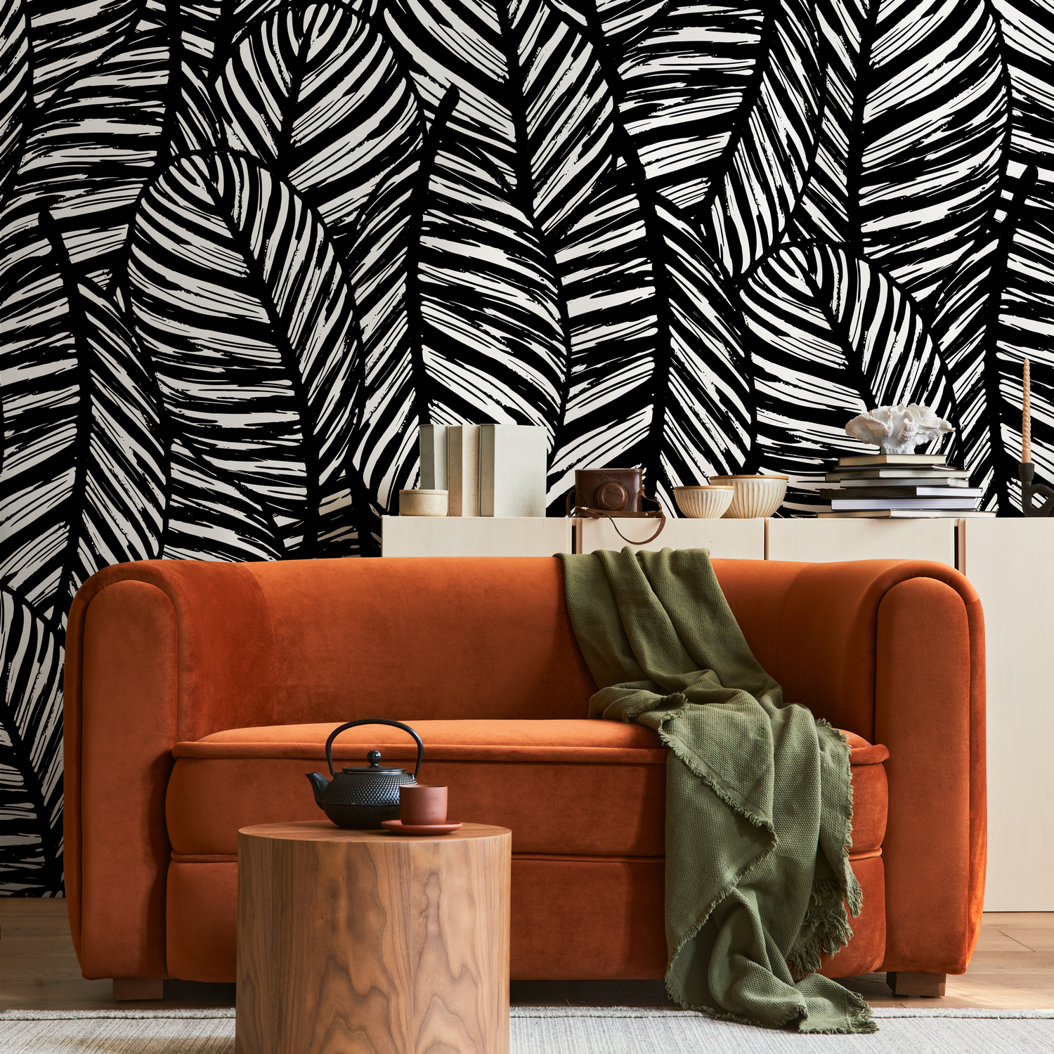 Papel pintado autoadhesivo, papel pintado extraíble, decoración de pared, decoración del hogar, arte de pared imprimible, decoración de habitación, impresiones de pared, tapiz - B624