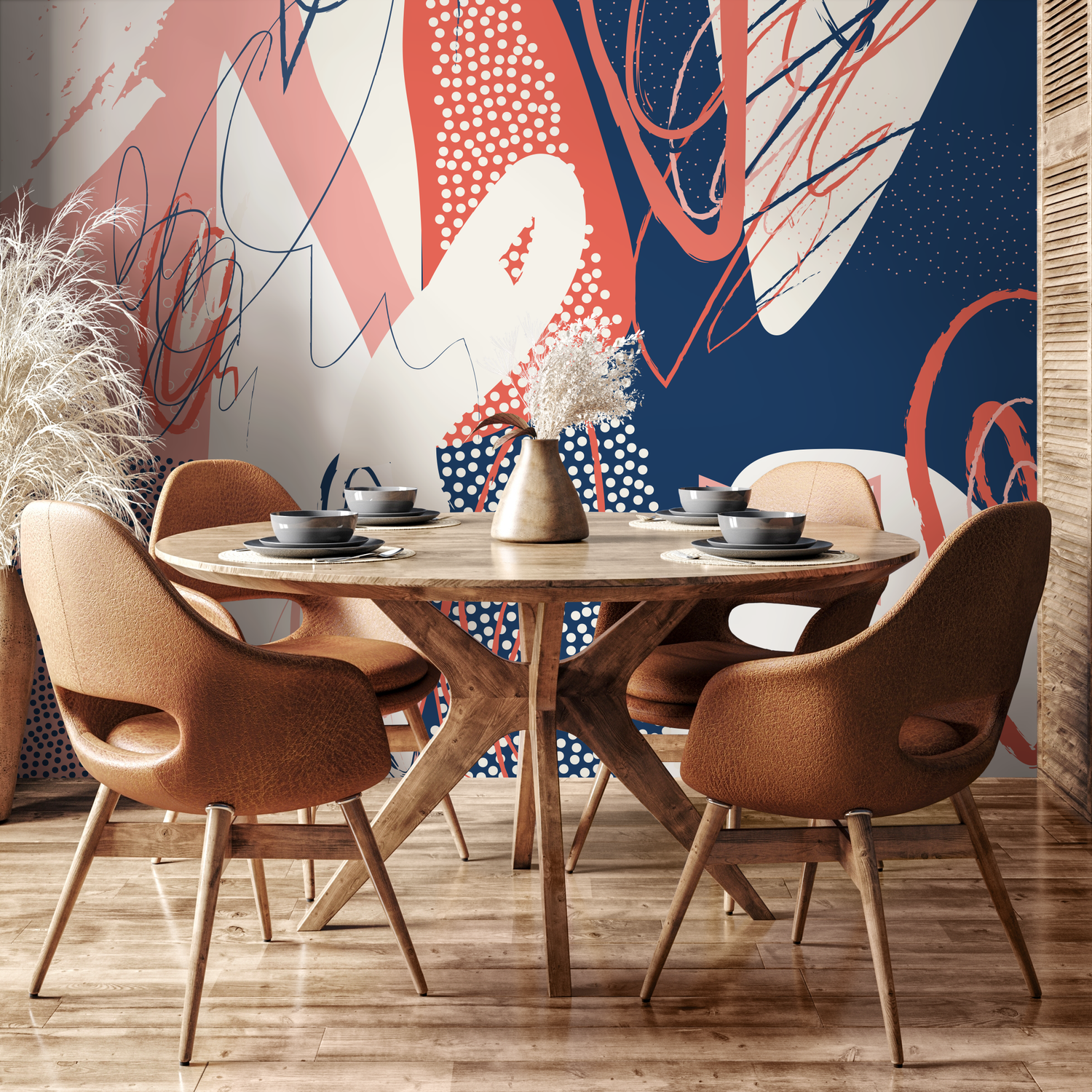Papel tapiz extraíble, papel tapiz autoadhesivo, decoración de pared, decoración del hogar, arte de pared imprimible, decoración de habitación, impresiones de pared - B716