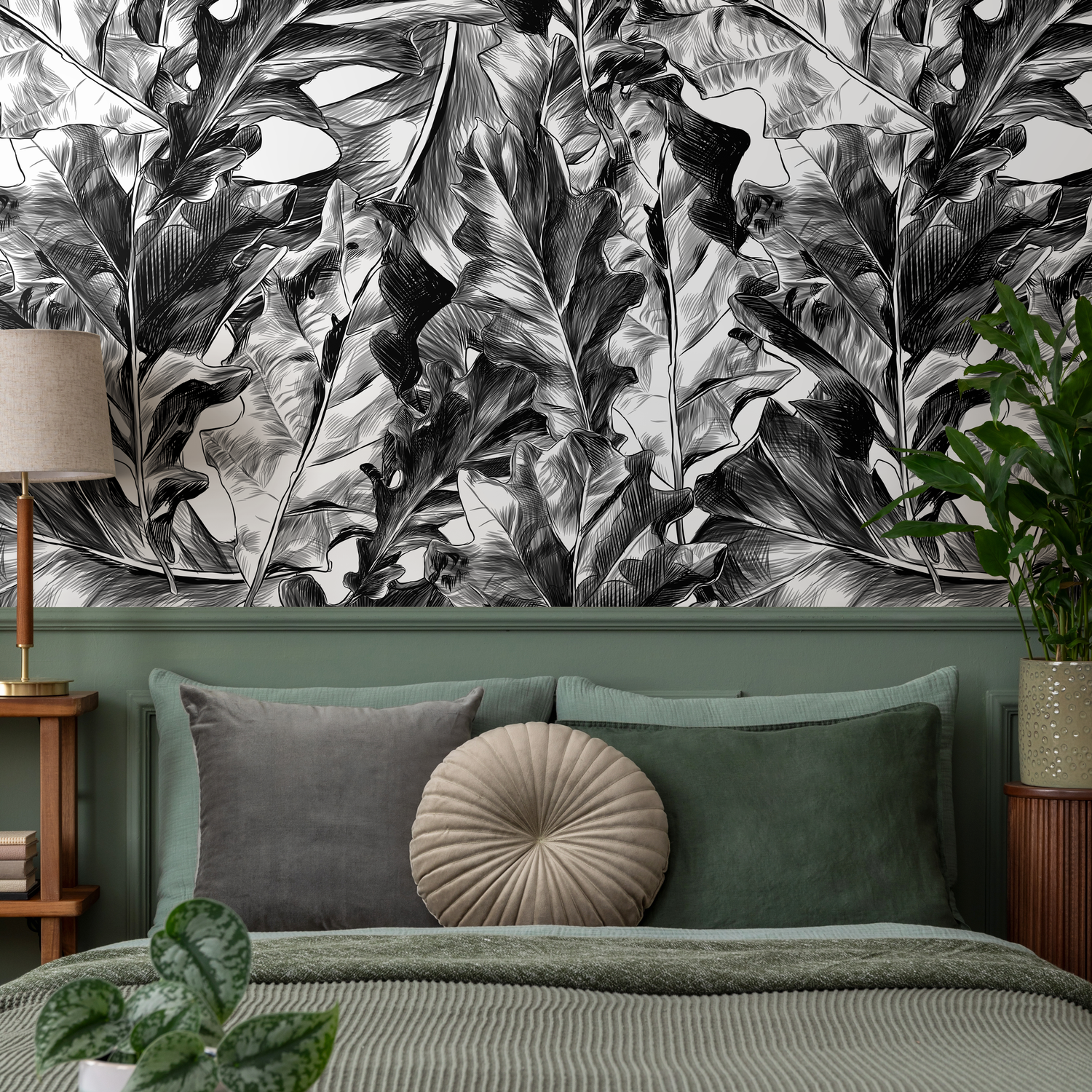 Papel tapiz extraíble, papel tapiz autoadhesivo, decoración de pared, decoración del hogar, arte de pared imprimible, decoración de habitación, impresiones de pared - B718