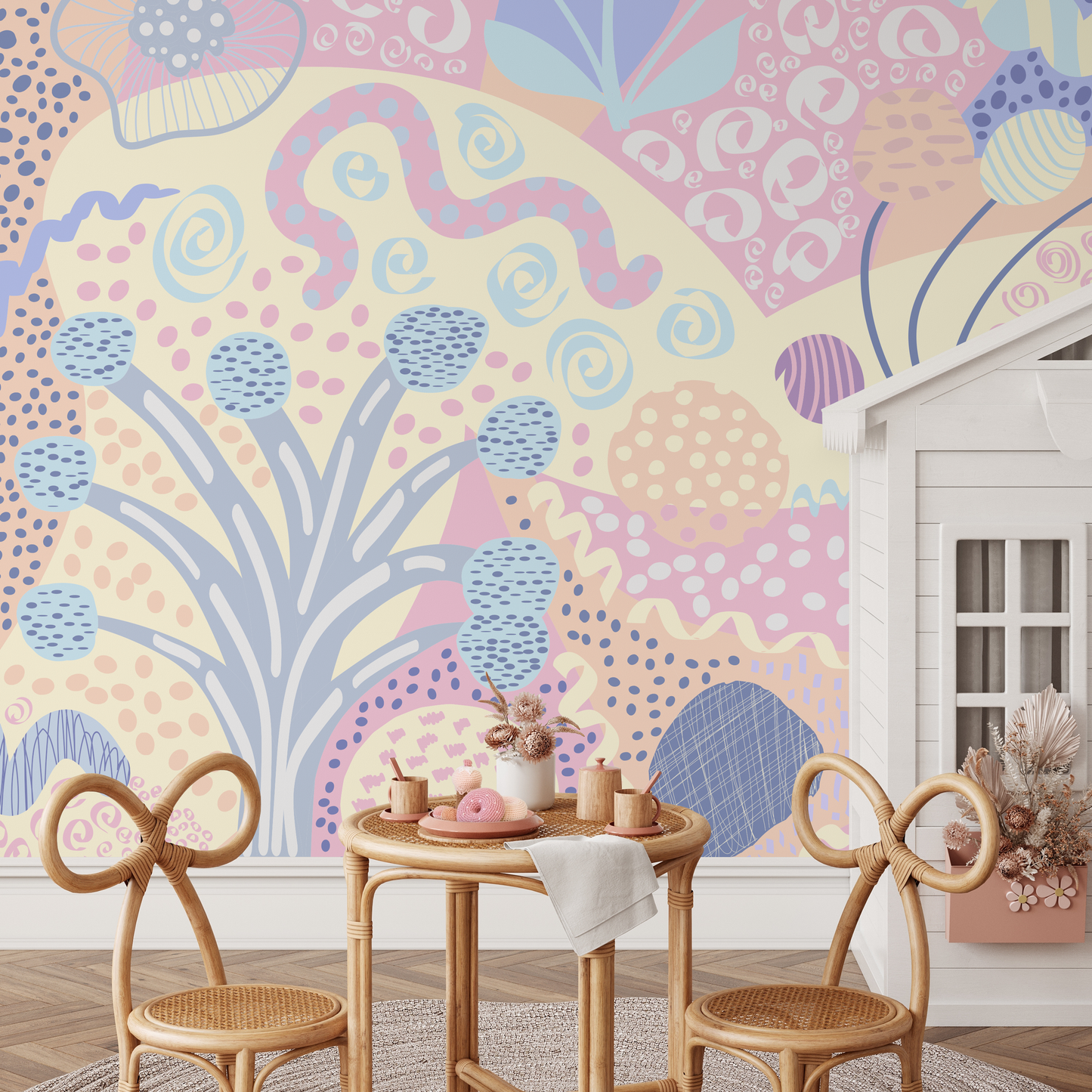 Papel tapiz extraíble, papel tapiz autoadhesivo, decoración de pared, decoración del hogar, arte de pared imprimible, decoración de habitación, impresiones de pared - B743