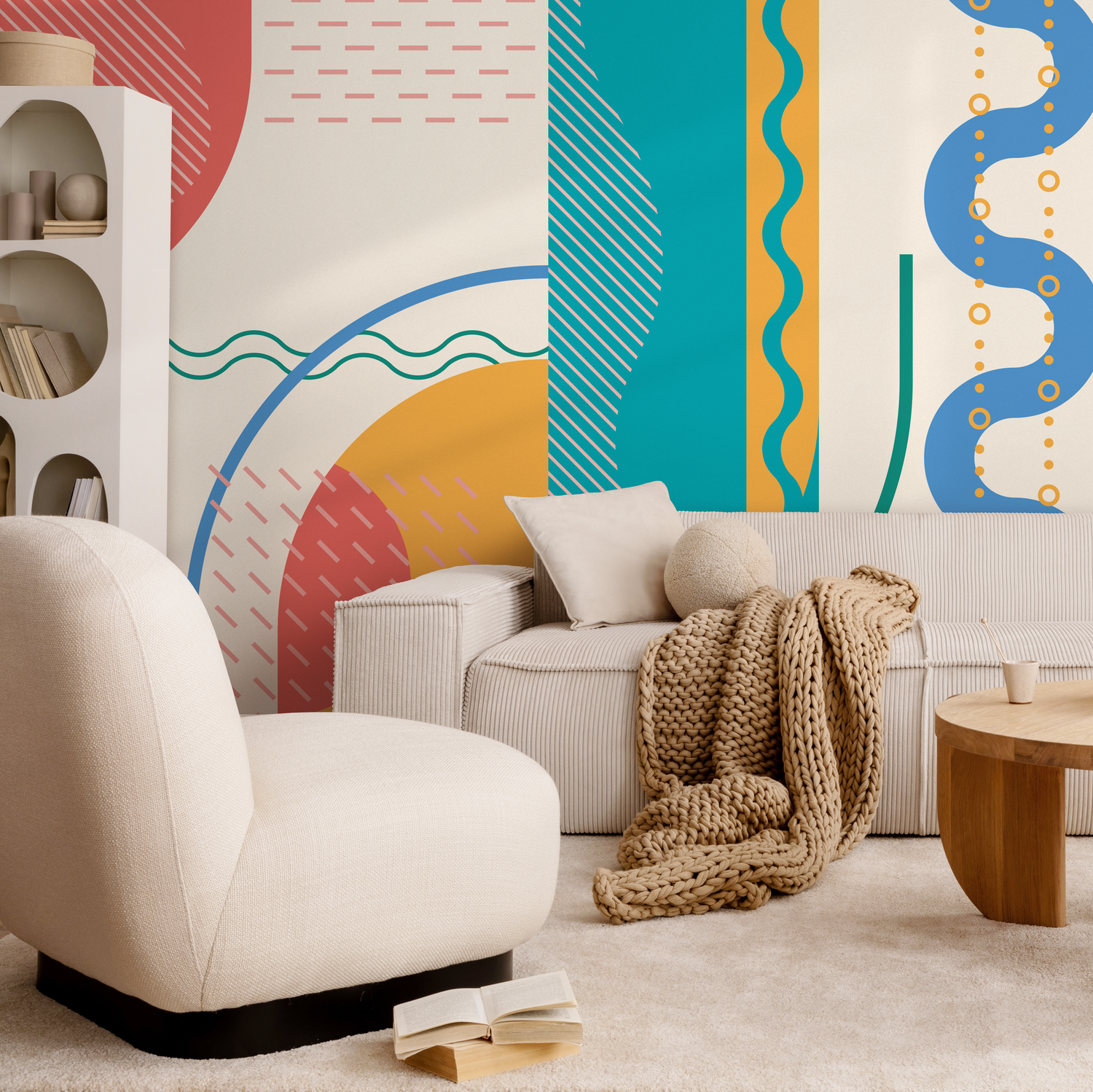 Papel tapiz extraíble, papel tapiz autoadhesivo, decoración de pared, decoración del hogar, arte de pared imprimible, decoración de habitación, impresiones de pared - B757