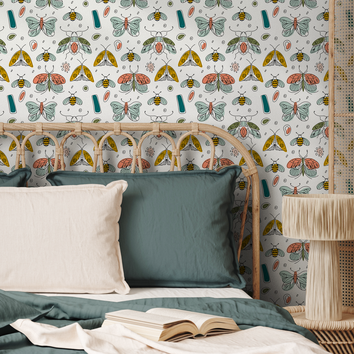 Papel pintado autoadhesivo, papel pintado extraíble, decoración de pared, decoración del hogar, arte de pared imprimible, decoración de habitación, impresiones de pared, tapiz - B777