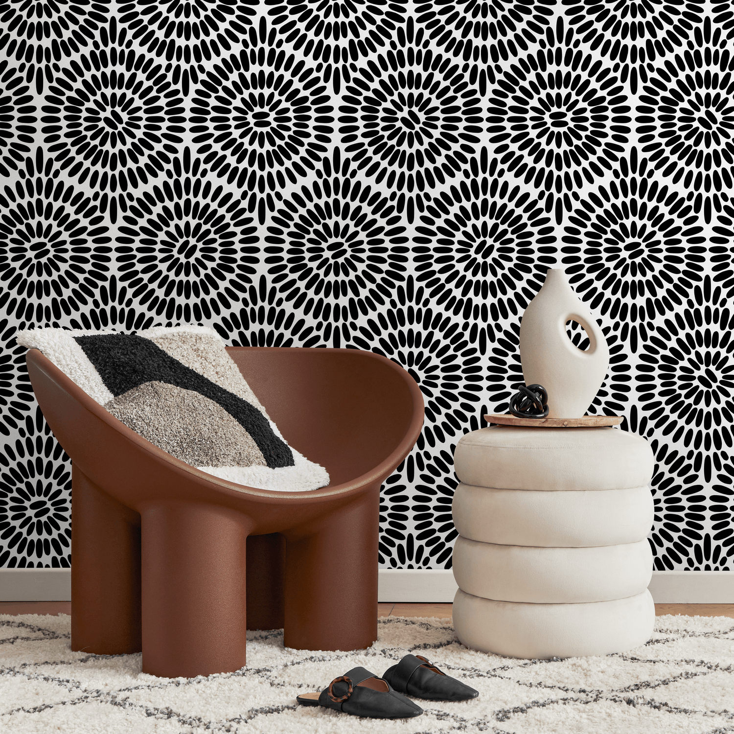 Papel pintado autoadhesivo, papel pintado extraíble, decoración de pared, decoración del hogar, arte de pared imprimible, decoración de habitación, impresiones de pared, tapiz - B811