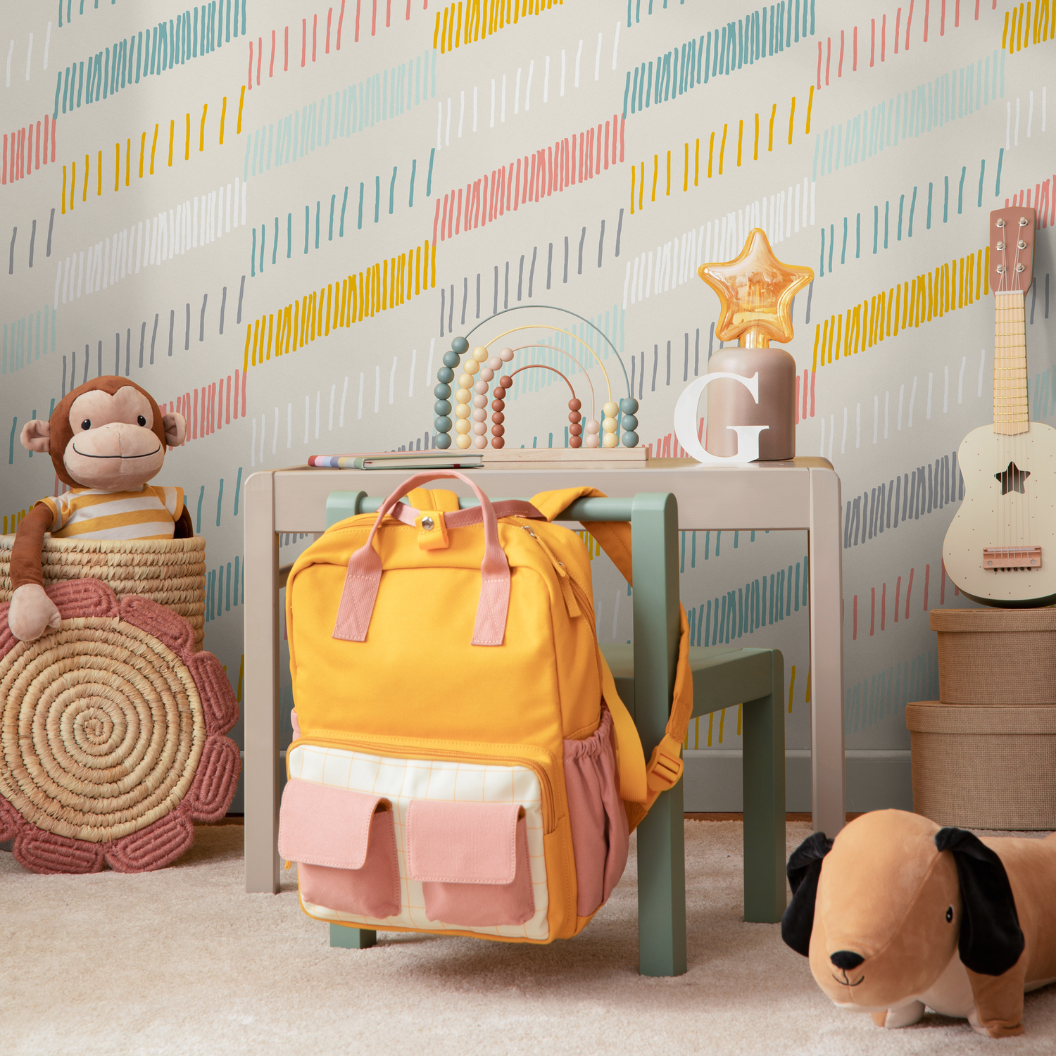 Papel pintado autoadhesivo, papel pintado extraíble, decoración de pared, decoración del hogar, arte de pared imprimible, decoración de habitación, impresiones de pared, tapiz - B812