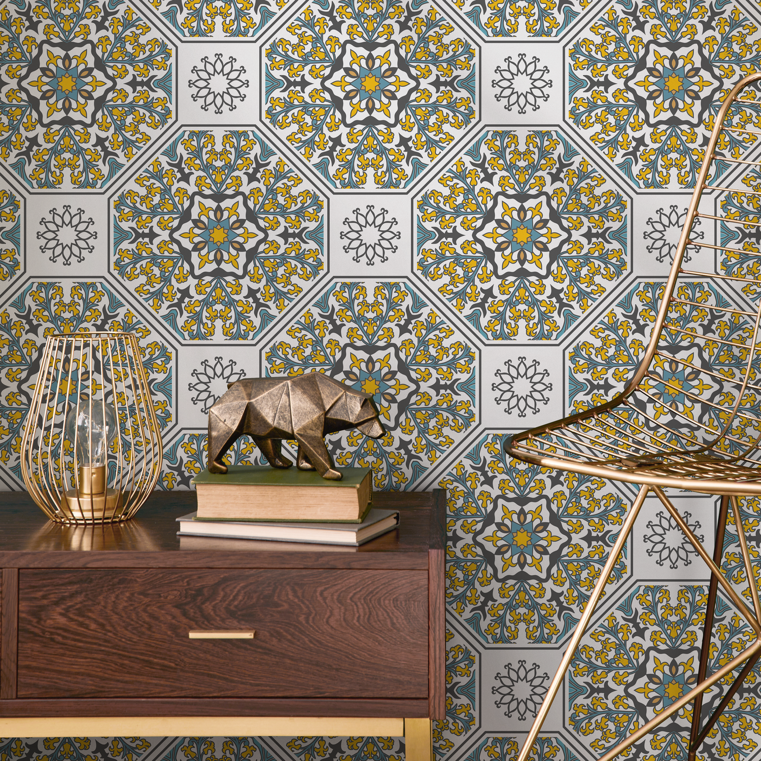 Papel pintado autoadhesivo, papel pintado extraíble, decoración de pared, decoración del hogar, arte de pared imprimible, decoración de habitación, impresiones de pared, tapiz - B843