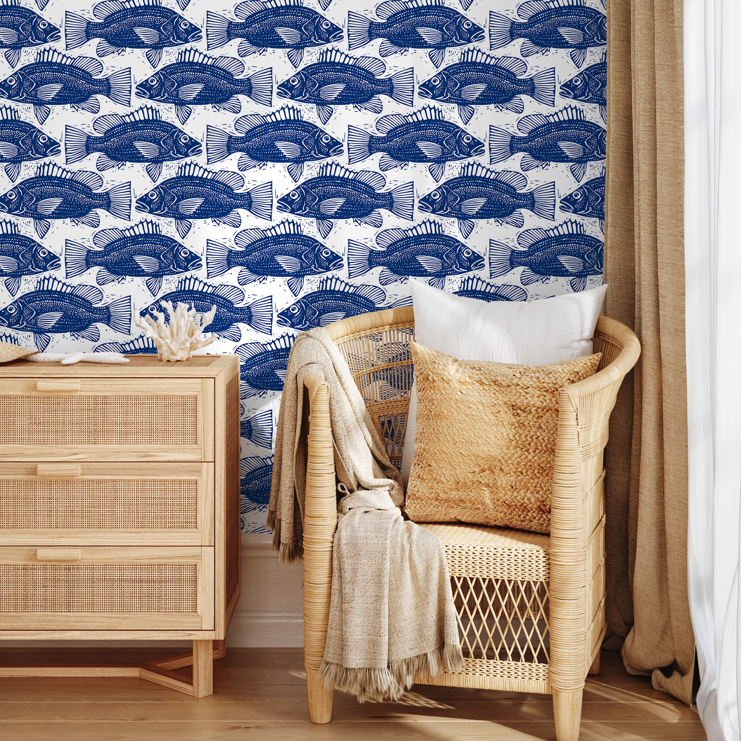 Papel pintado autoadhesivo, papel pintado extraíble, decoración de pared, decoración del hogar, arte de pared imprimible, decoración de habitación, impresiones de pared, tapiz - B944