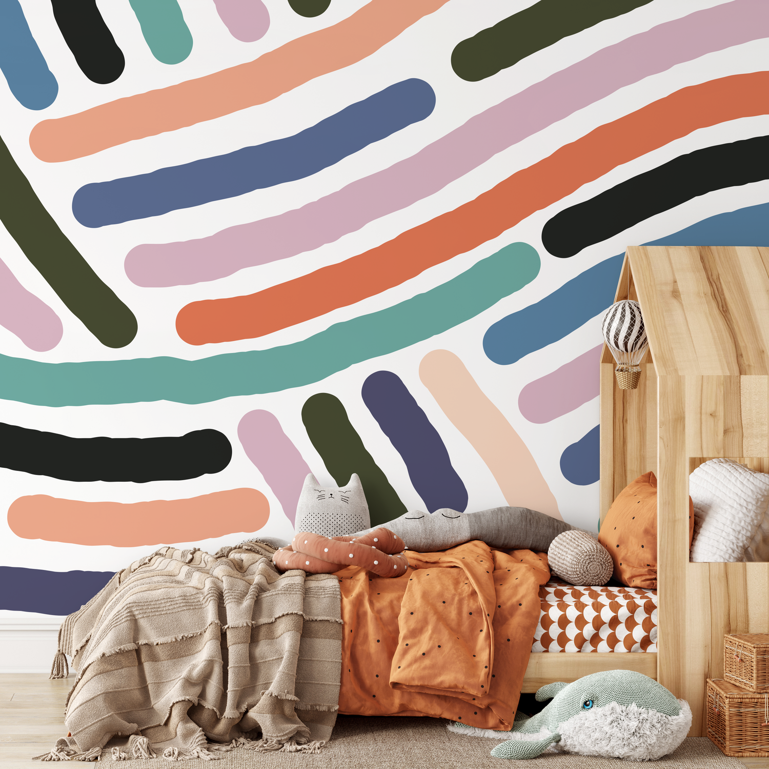 Papel tapiz extraíble, papel tapiz autoadhesivo, decoración de pared, decoración del hogar, arte de pared imprimible, decoración de habitación, impresiones de pared - B956
