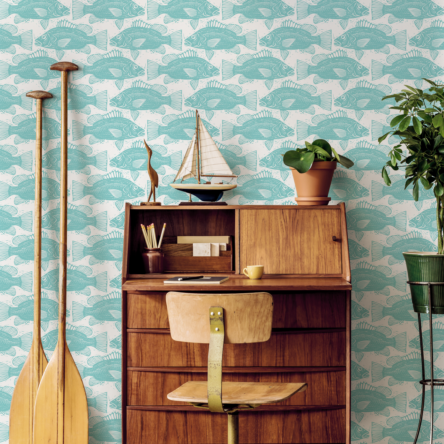 Papel pintado autoadhesivo, papel pintado extraíble, decoración de pared, decoración del hogar, arte de pared imprimible, decoración de habitación, impresiones de pared, tapiz - B986