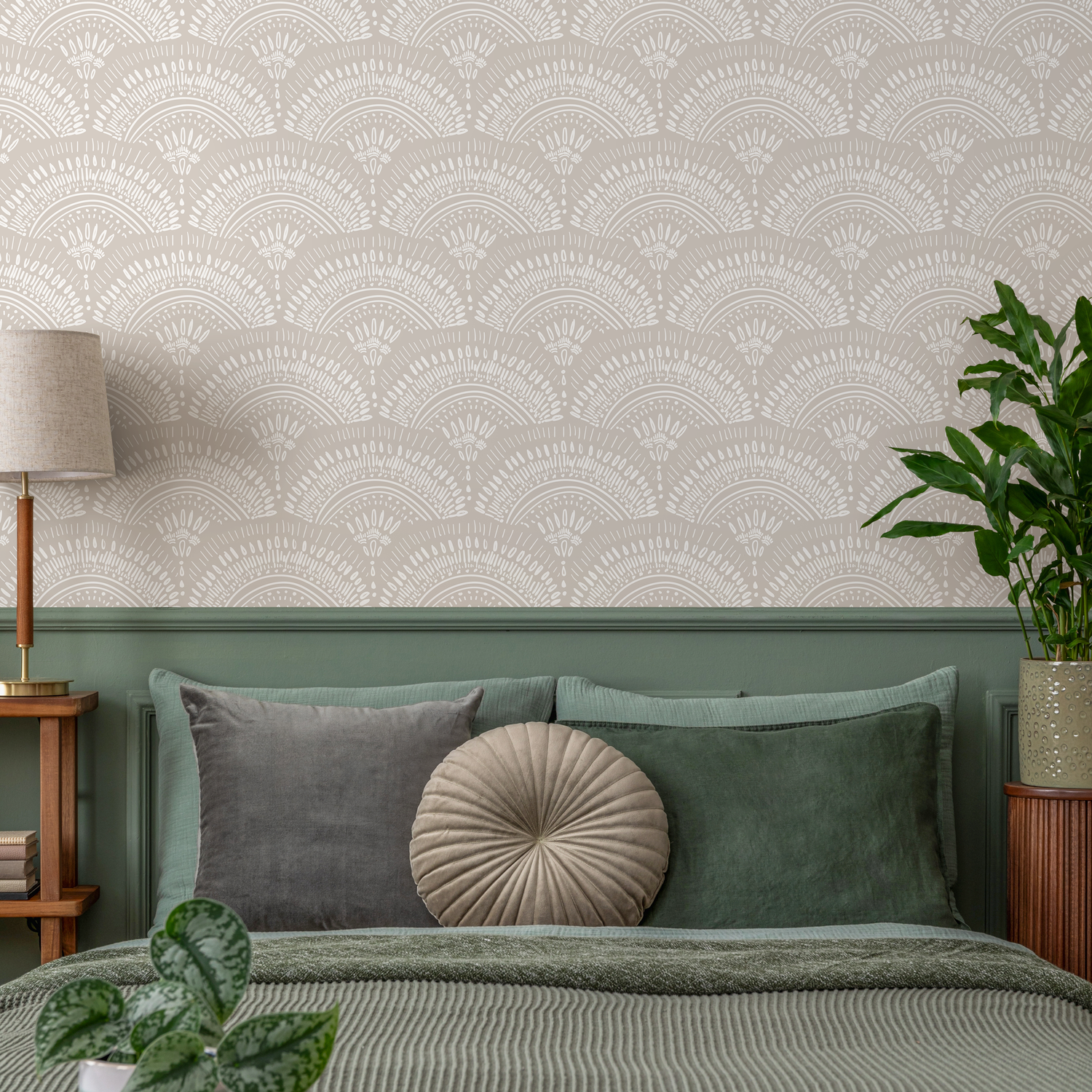 Removable Wallpaper Peel and Stick Wallpaper Wall Paper Wall Mural - Geometric Art Deco Wallpaper - C065 - ONDECOR.COM