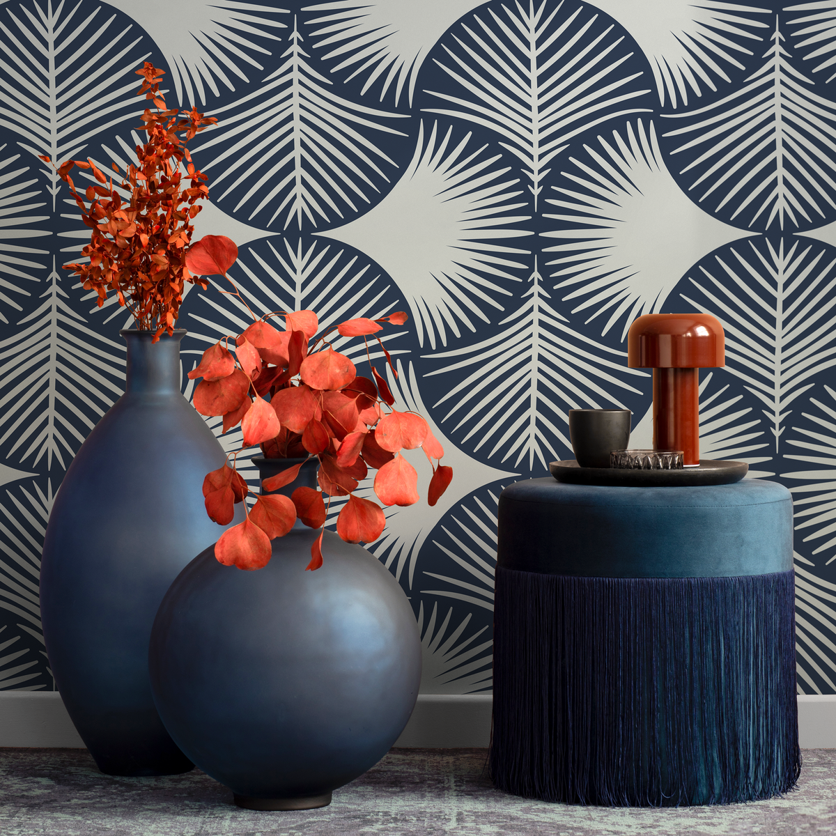 Removable Wallpaper Peel and Stick Wallpaper Wall Paper Wall Mural - Geometric Art Deco Wallpaper - C102 - ONDECOR.COM