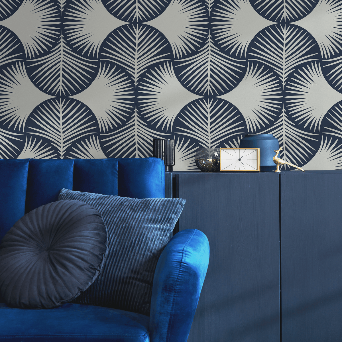 Removable Wallpaper Peel and Stick Wallpaper Wall Paper Wall Mural - Geometric Art Deco Wallpaper - C102 - ONDECOR.COM