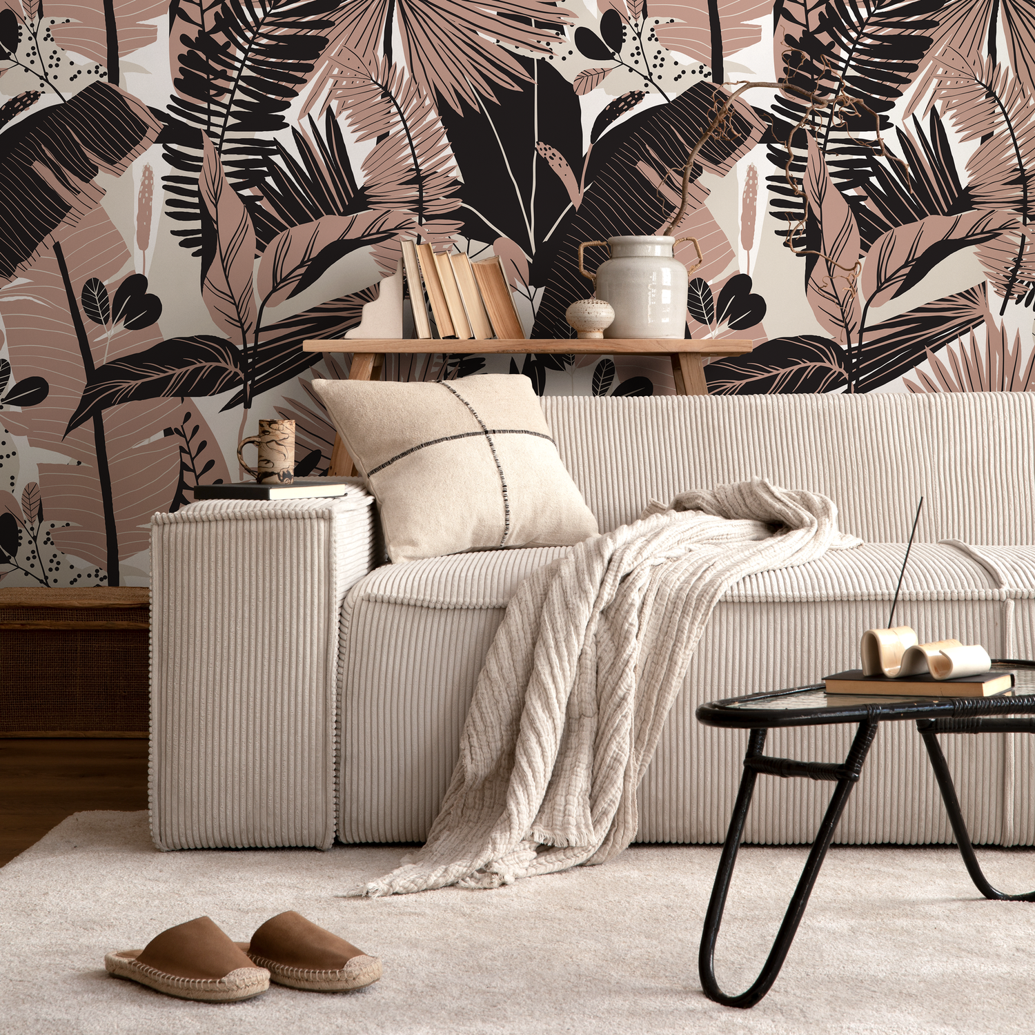 Papel pintado otoñal, autoadhesivo, extraíble, papel pintado, decoración de pared, arte de pared, decoración de habitaciones, impresiones de pared, tapiz - C166