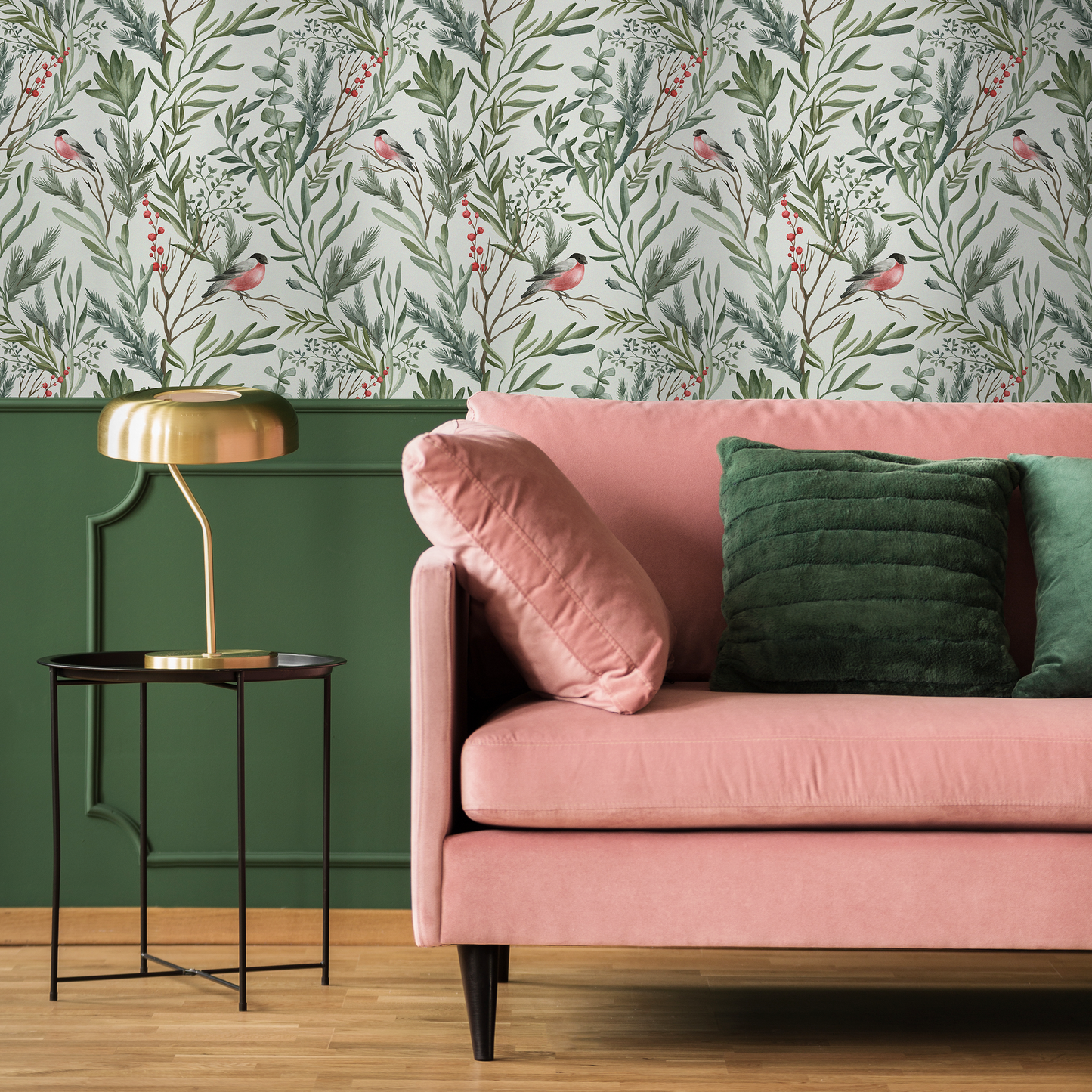 Vintage Peony Wallpaper, Colorful Peony Wallpapers, Peel and Stick Wallpaper, Fabric Wallpaper, Wall Paper Removable, Wallpaper - C252