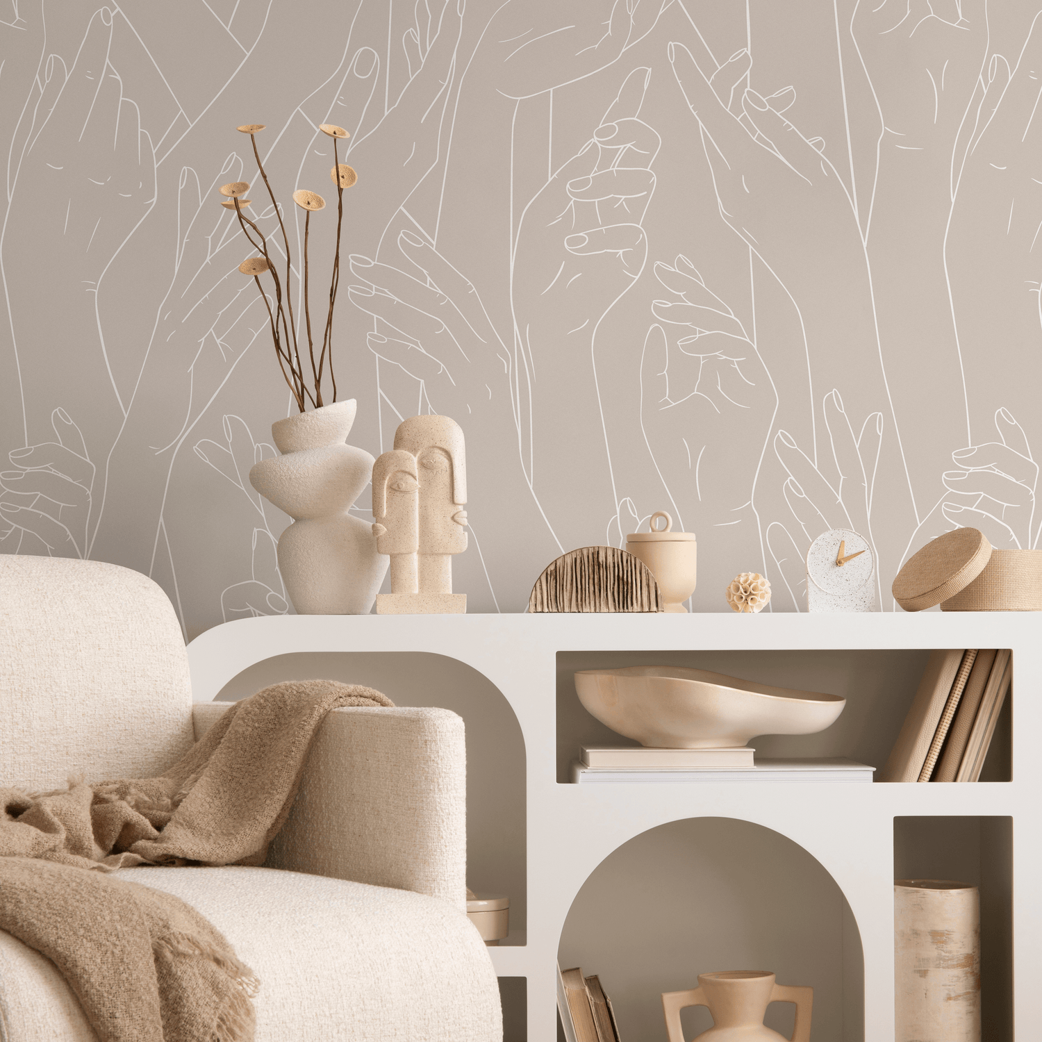 Papel tapiz autoadhesivo, papel tapiz removible, decoración de pared, decoración del hogar, arte de pared imprimible, decoración de habitación, impresiones de pared, tapiz - C278