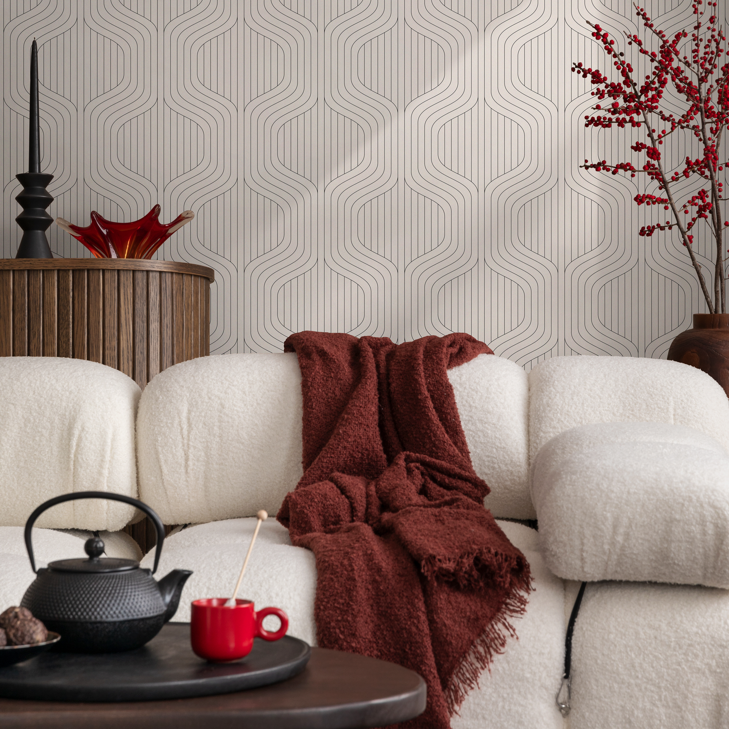 Papel tapiz autoadhesivo, papel tapiz removible, decoración de pared, decoración del hogar, arte de pared imprimible, decoración de habitación, impresiones de pared, tapiz - C285