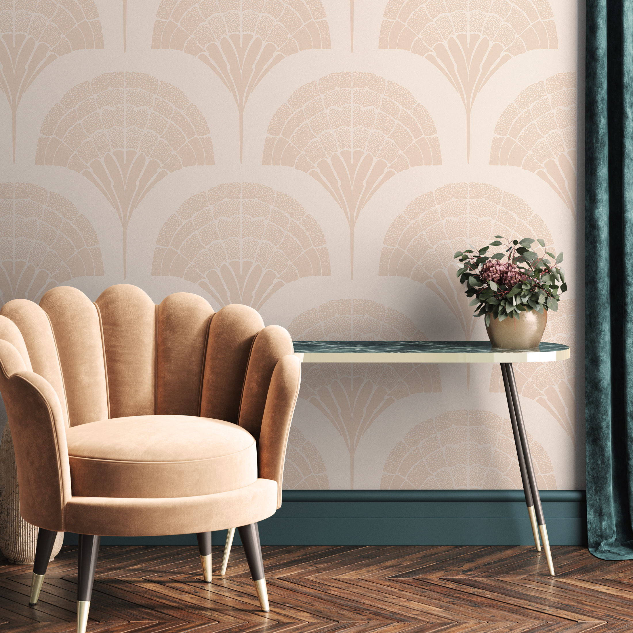 Premium Art Deco Wallpaper - Removable Wall Decor | Shop Now – ONDECOR.COM