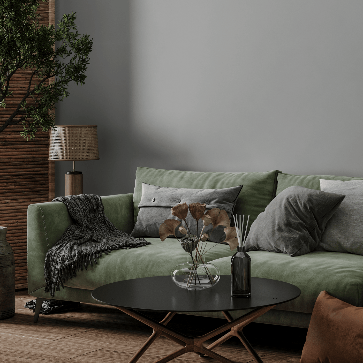 Solid Color Wallpaper with a Smooth Finish in Silver Gray - D412
