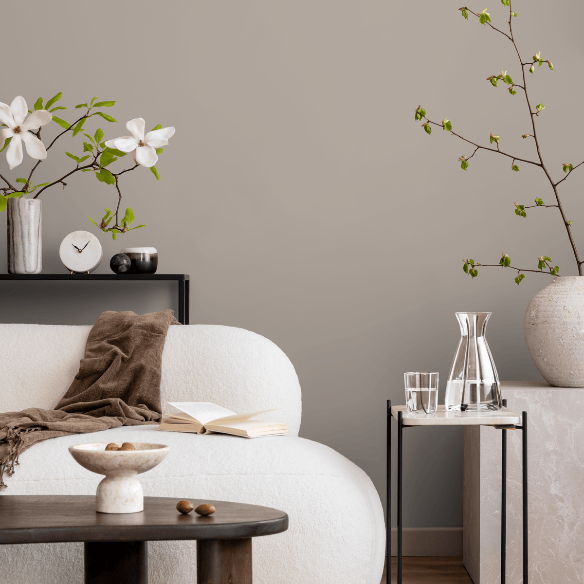 Champagne Silver Wallpaper / Solid Color / Peel and Stick Wallpaper Removable Wallpaper Home Decor Wall Art Wall Decor Room Decor - D420 - ONDECOR.COM