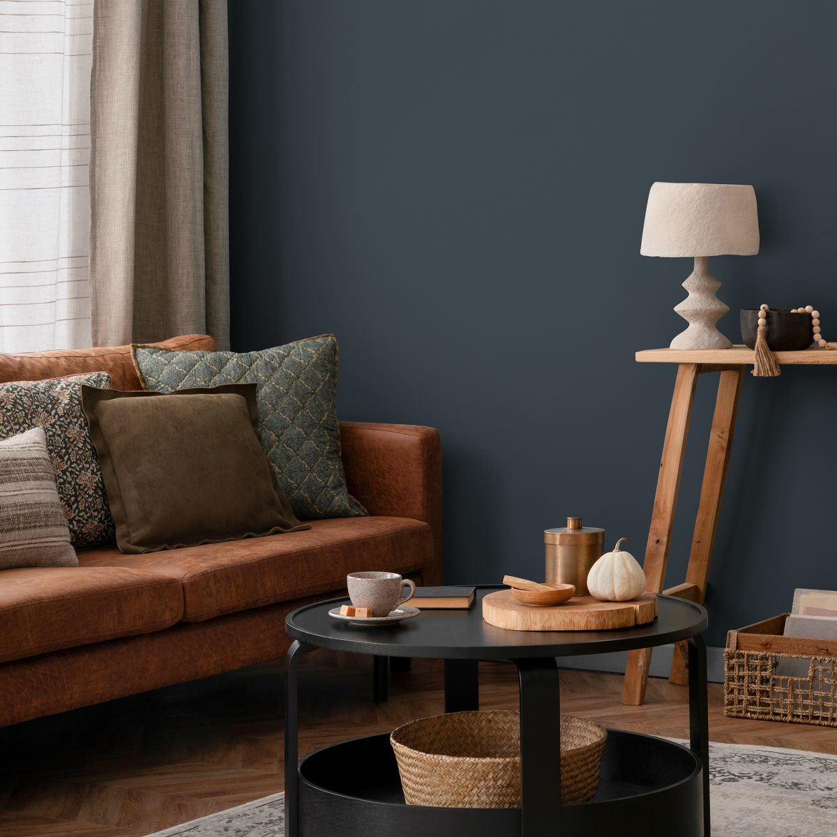 Hague Blue Wallpaper / Solid Color / Peel and Stick Wallpaper Removable Wallpaper Home Decor Wall Art Wall Decor Room Decor - D445 - ONDECOR.COM