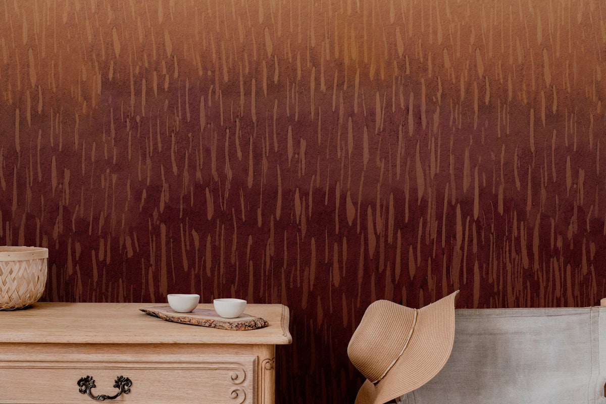 Wallpaper Peel and Stick Wallpaper Removable Wallpaper Home Decor Wall Art Wall Decor Room Decor / Orange Ombre Wallpaper - X158
