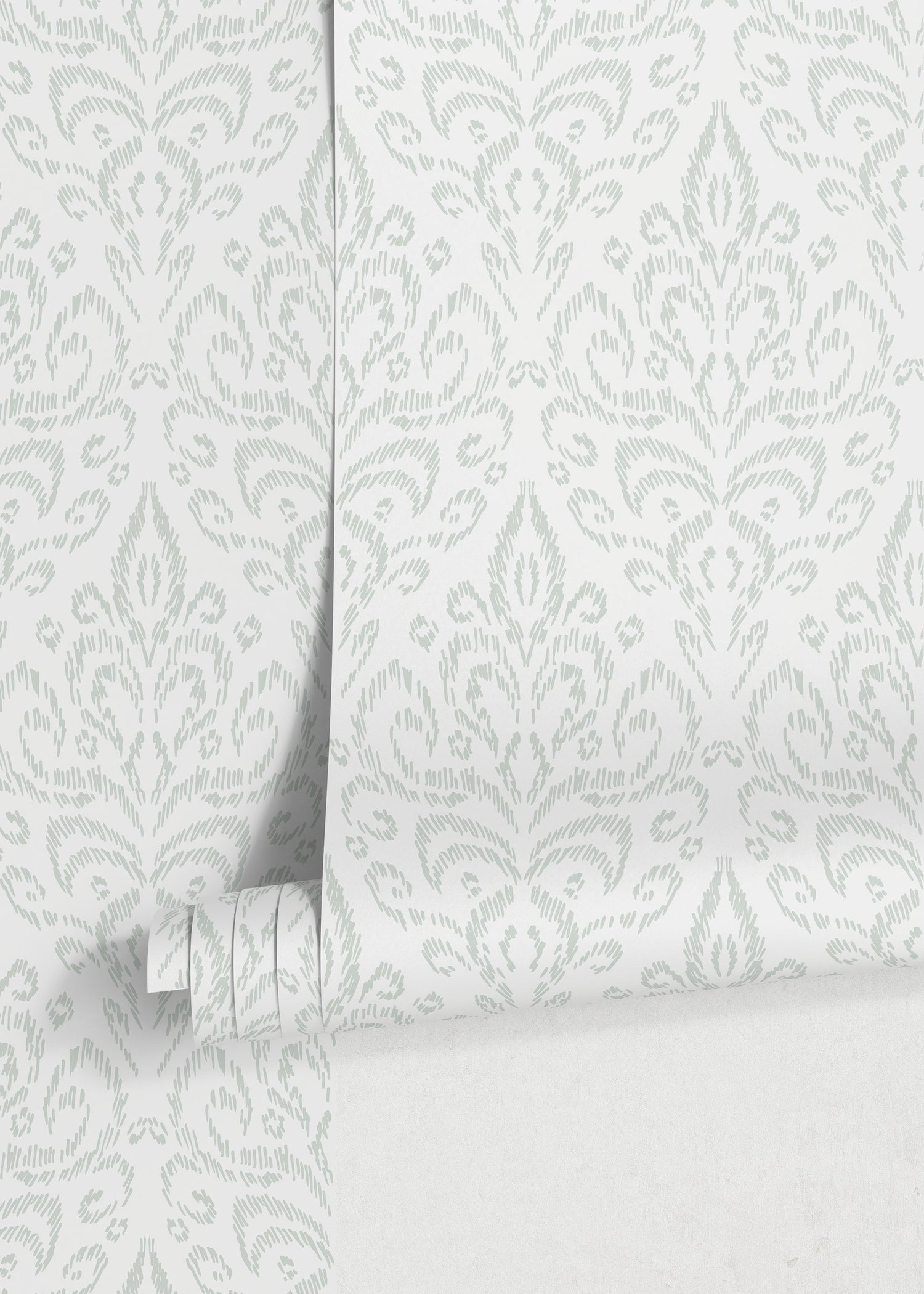 Light Vintage Wallpaper / Peel and Stick Wallpaper Removable Wallpaper Home Decor Wall Art Wall Decor Room Decor - D356