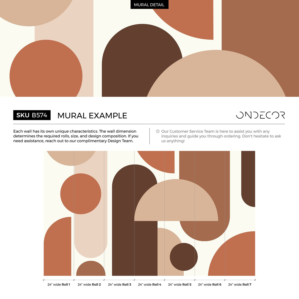 Peel and Stick Wallpaper Removable Wallpaper Contemporary Wall Mural Temporary Wallpaper Abstract Wallpaper - AS2-B574
