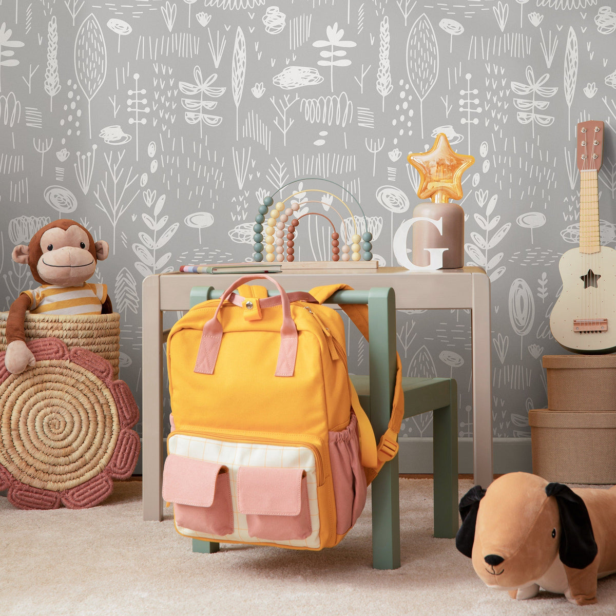 Removable Wallpaper Peel and Stick Wallpaper Minimalistic Wallpaper Room Decor Wall Art - A701