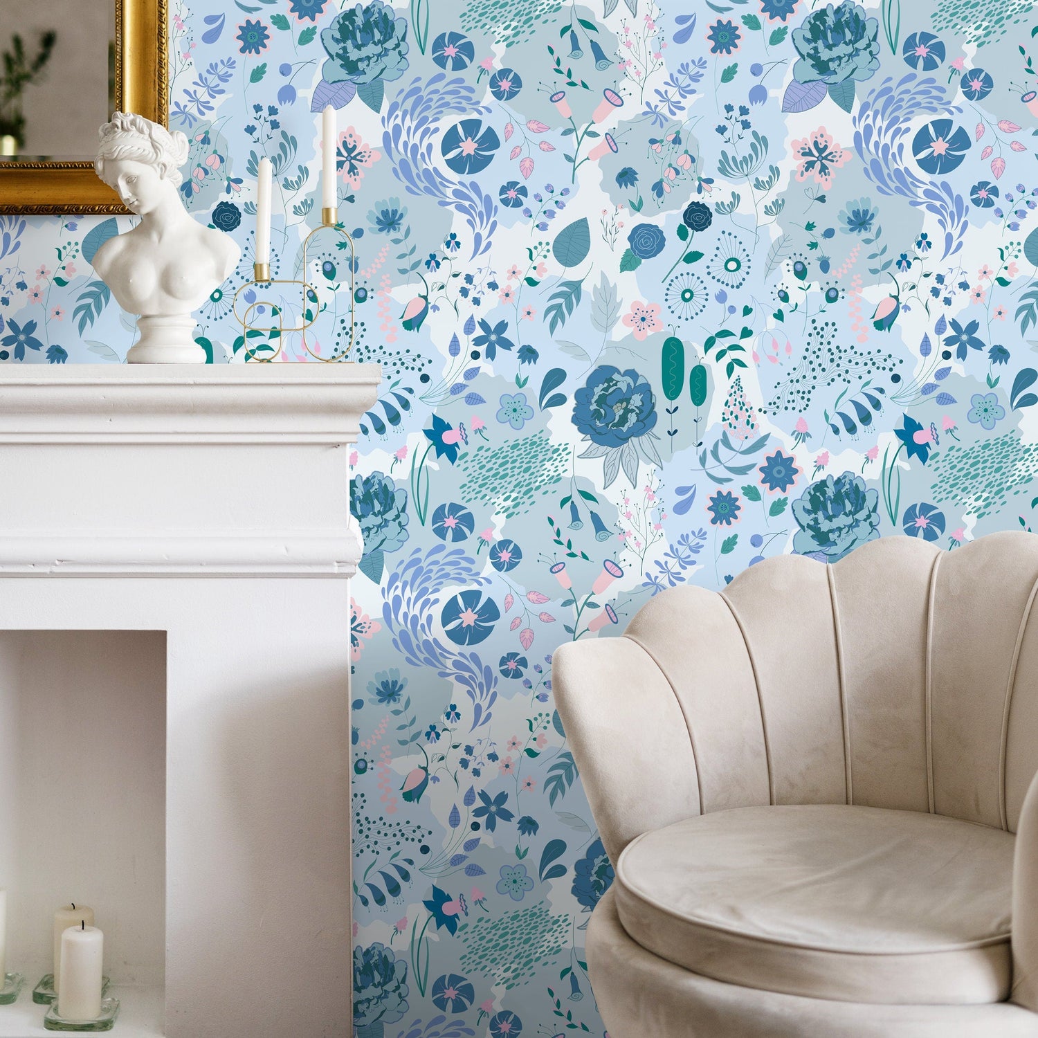 Peel and Stick Wallpaper Removable Wallpaper Wall Decor Home Decor Wall Art Printable Wall Art Room Decor Wall Prints Wall Hanging - B697