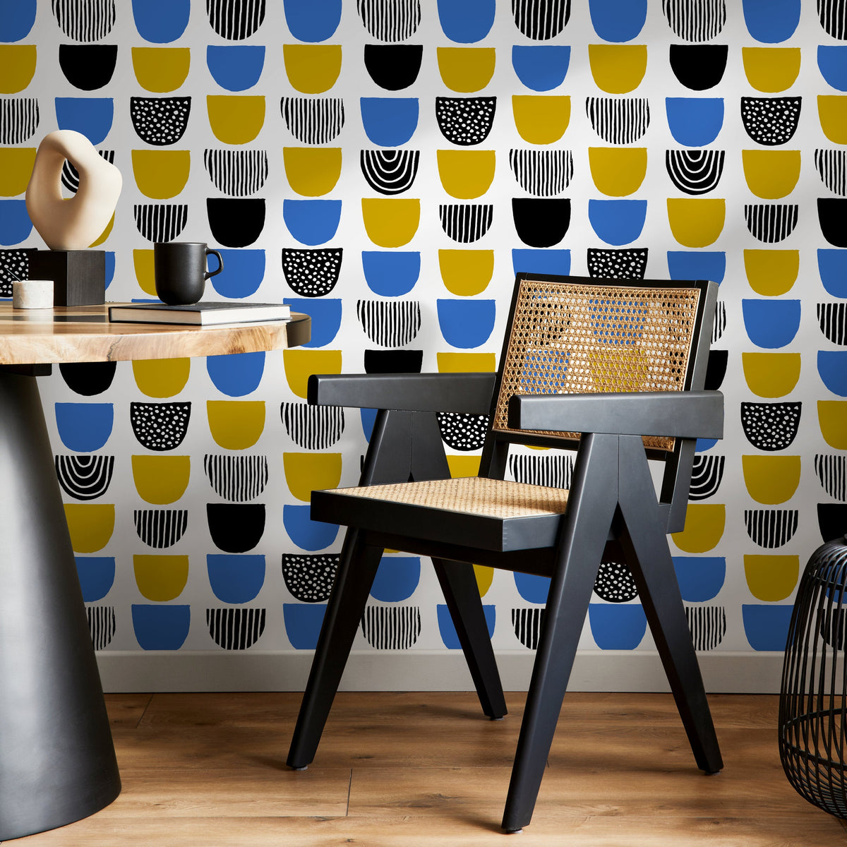 Spots Wallpaper - Removable Wallpaper Peel and Stick Wallpaper Wall Paper Wall Mural - B366
