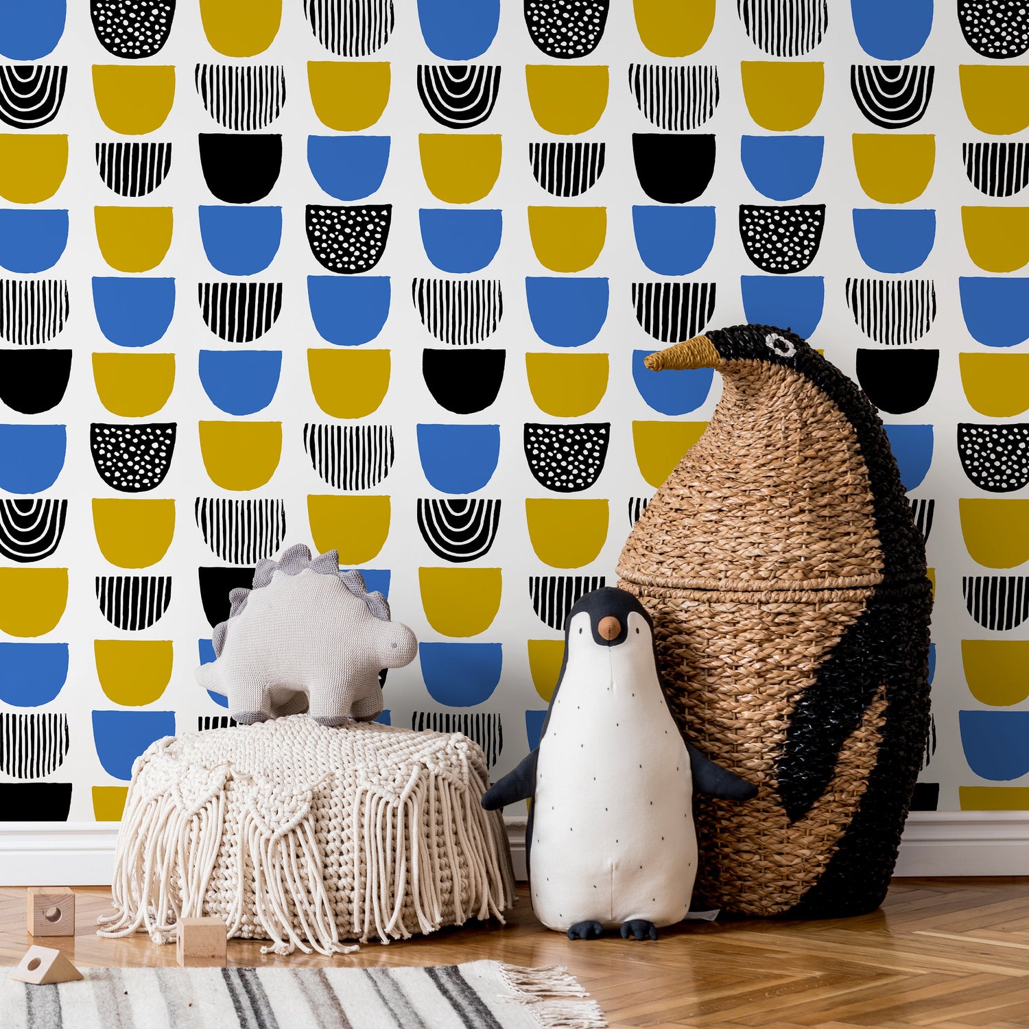 Spots Wallpaper - Removable Wallpaper Peel and Stick Wallpaper Wall Paper Wall Mural - B366