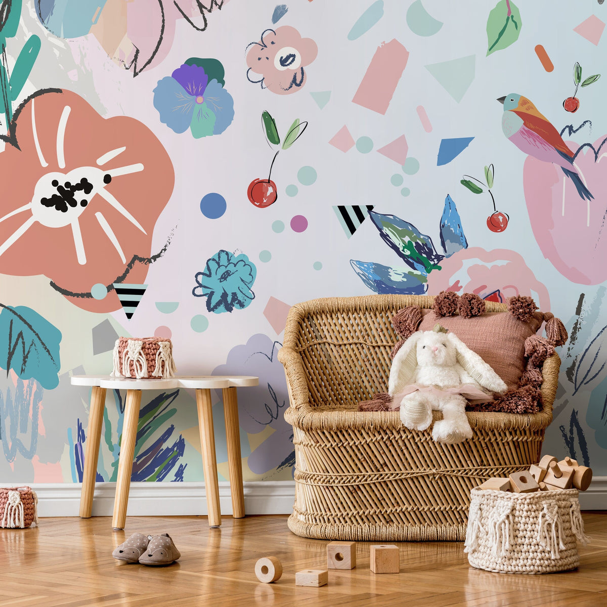 Wallpaper Removable Wallpaper Peel and Stick Wallpaper Wall Decor Home Decor Wall Art Printable Wall Art Room Decor Wall Prints - B176