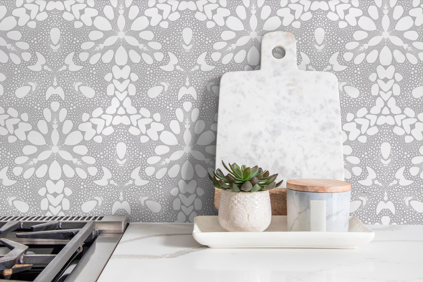 Removable Wallpaper, Temporary Wallpaper, Minimalistic Wallpaper, Peel and Stick Wallpaper, Wall Paper, Boho - X030