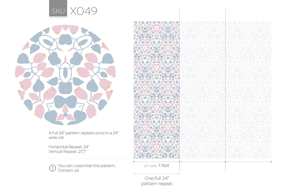 Removable Wallpaper Temporary Wallpaper Vintage Wallpaper Peel and Stick Wallpaper Wall Paper - X049