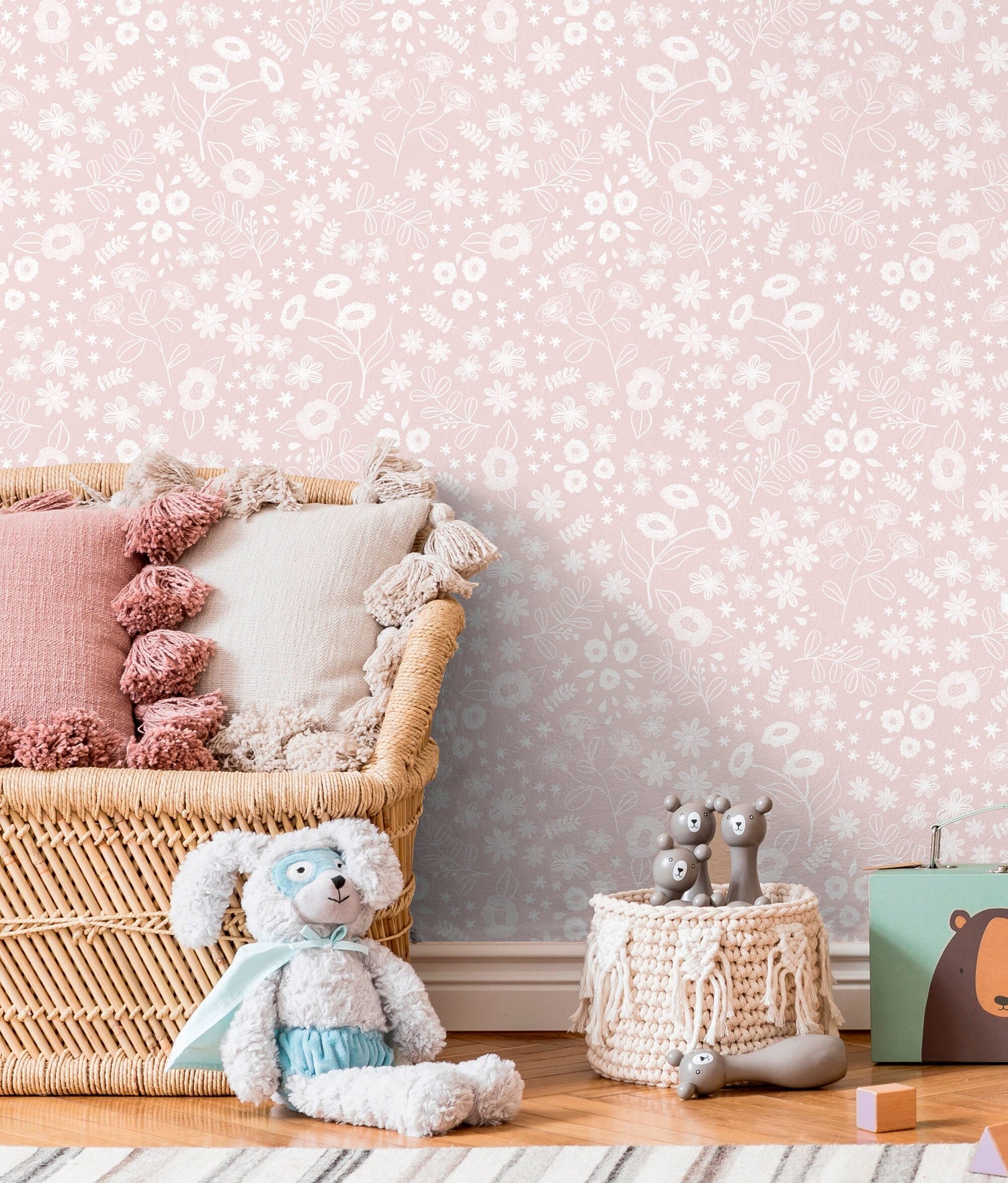 Removable Wallpaper, Temporary Wallpaper, Minimalistic Wallpaper, Peel and Stick Wallpaper, Wall Paper, Boho - X097