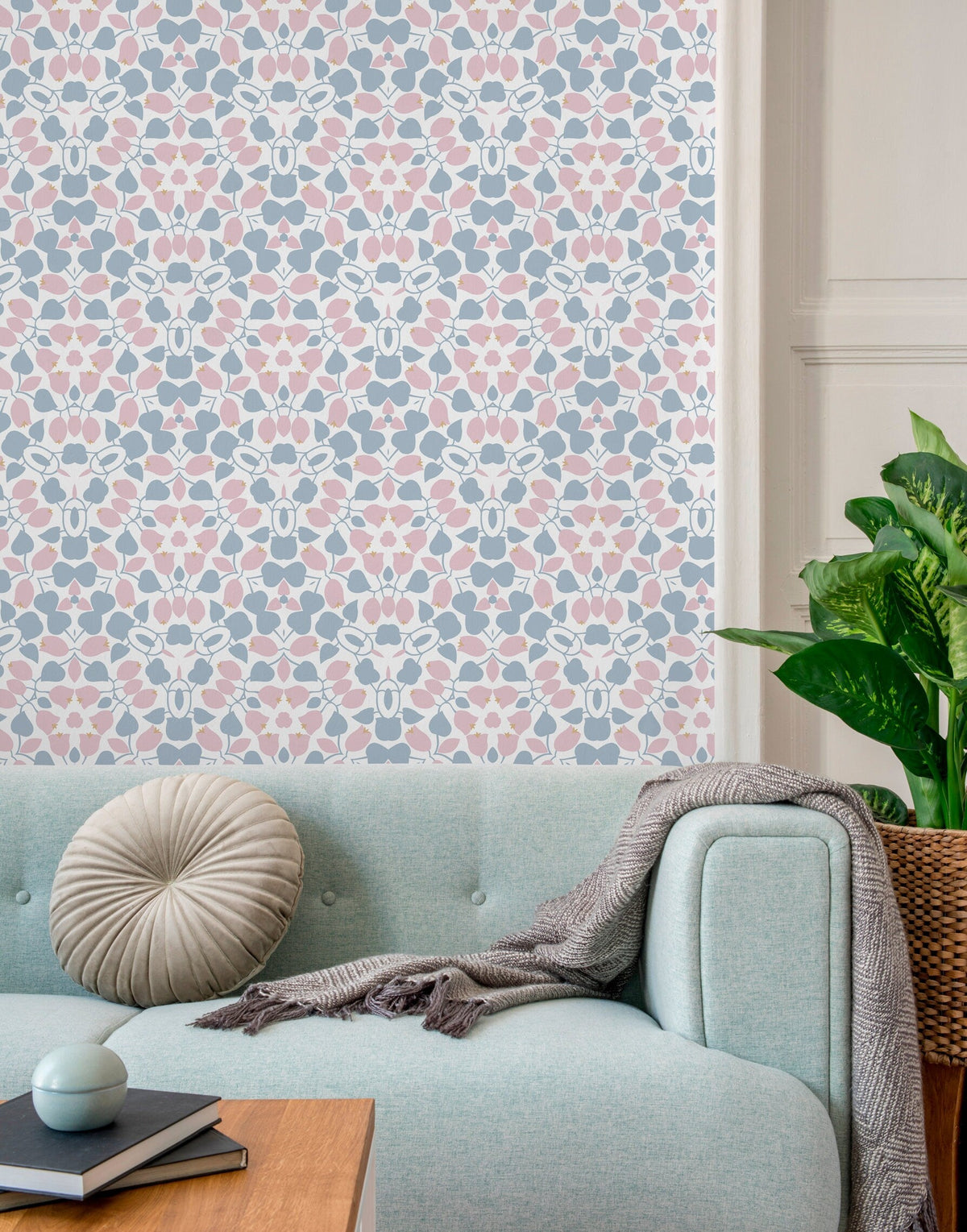 Removable Wallpaper Temporary Wallpaper Vintage Wallpaper Peel and Stick Wallpaper Wall Paper - X049