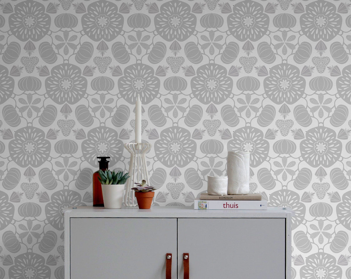 Removable Wallpaper, Minimalistic Wallpaper, Peel and Stick Wallpaper, WallPaper, Art Deco - X051
