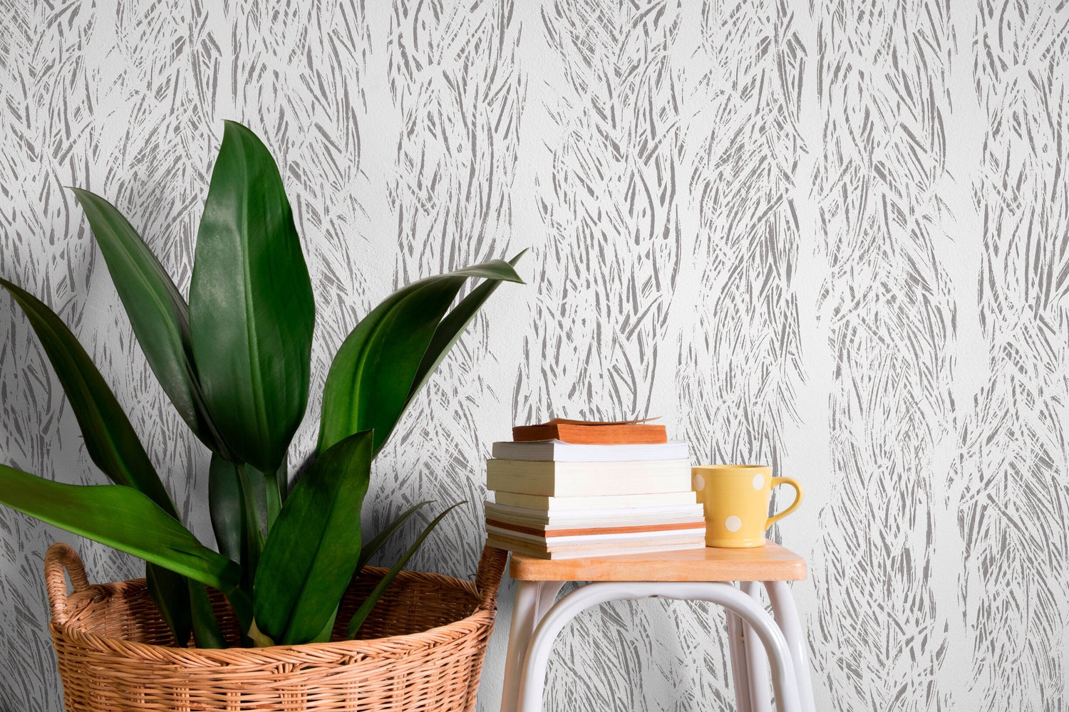 Temporary Wallpaper Nursery Decor Removable Wallpaper Peel and Stick Geometric Wallpaper Wall Mural Cute Wallpaper - X069