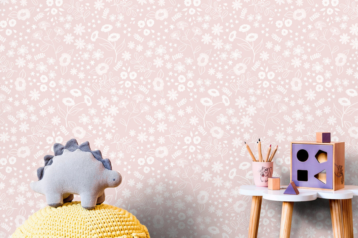 Removable Wallpaper, Temporary Wallpaper, Minimalistic Wallpaper, Peel and Stick Wallpaper, Wall Paper, Boho - X097