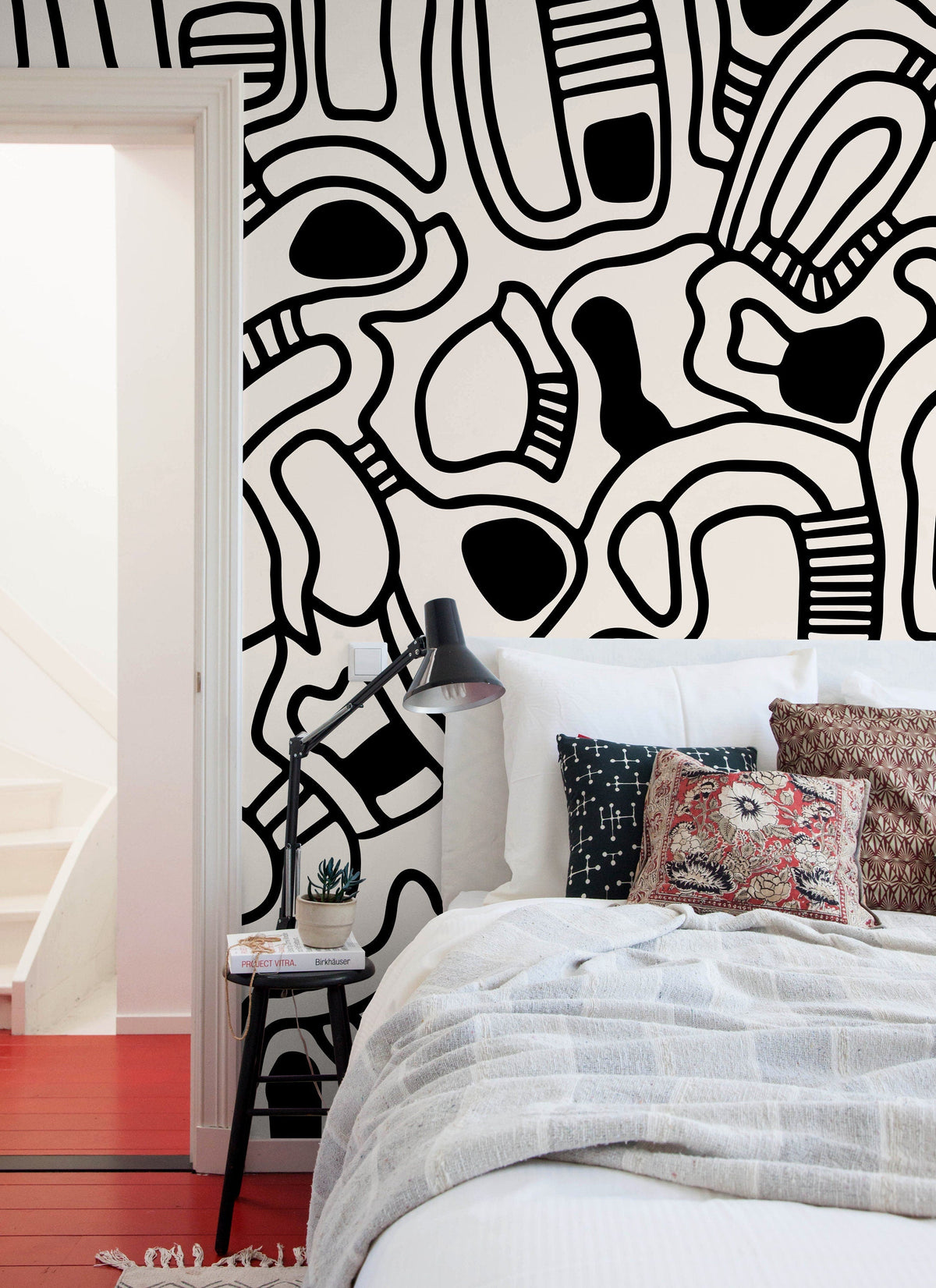 Wallpaper Peel and Stick Wallpaper Removable Wallpaper Home Decor Wall Art Wall Decor Room Decor / Abstract Contemporary Wallpaper - X143