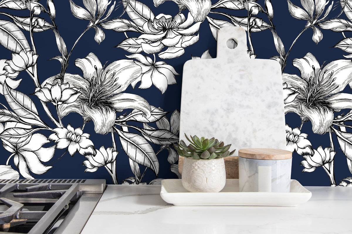 Removable Wallpaper, Boho Wall, Peel and Stick Wallpaper, Removable Wallpaper, Wall Paper Removable, Wallpaper - A944