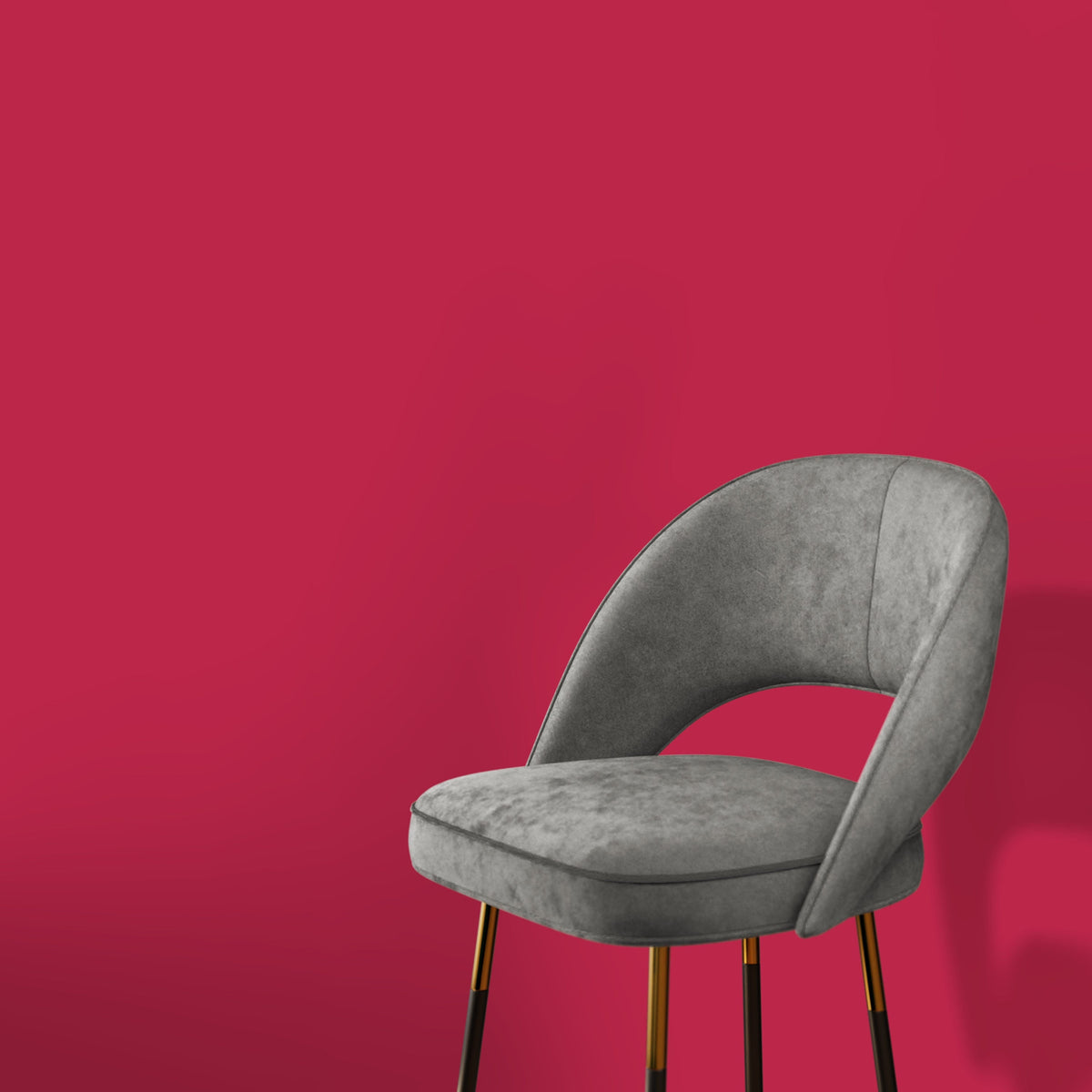 Bright Maroon Wallpaper / Solid Color / Peel and Stick Wallpaper Removable Wallpaper Home Decor Wall Art Wall Decor Room Decor - D455